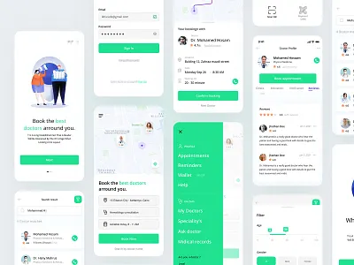 Doctor booking app book doctor doctor doctor app hire doctor light midical midical app mobile app