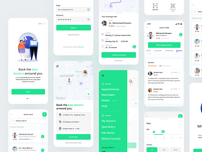 Doctor booking app book doctor doctor doctor app hire doctor light midical midical app mobile app