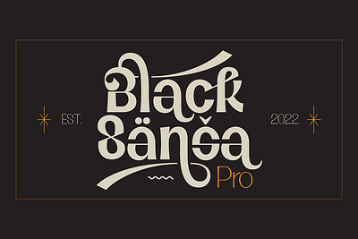Black Sansa Thin - Free Retro Display Font design display font free free font freebie illustration logo type typeface vintage