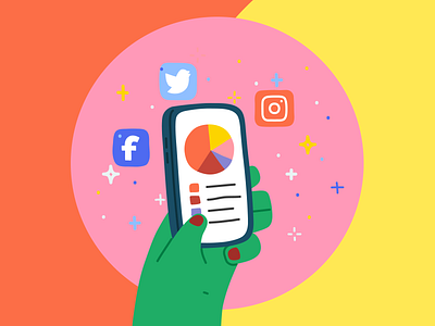 Awesome UI with Hands free freebies illustration illustration design illustrations illustrations／ui illustrator system ui ux