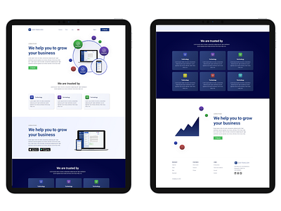 App Landing Page Web Design Concept app design figma landing page ui web web design