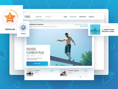 GMB course sport training ui ux