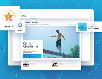 GMB course sport training ui ux