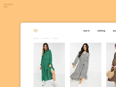 Breadcrumbs. Daily UI: 056 056 dailyui dailyui001 dailyui056 dailyuichallenge design dress eshop lookbook navigation bar navigation menu uidesign uiux