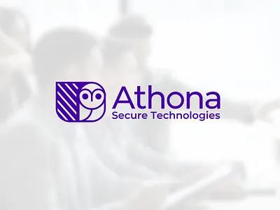 Athona Secure Technologies Logo antivirus antivirus logo athona logo bird logo brandcubes online security logo owl owl logo pictoral logo professional logo purple logo security logo security technology logo technology logo