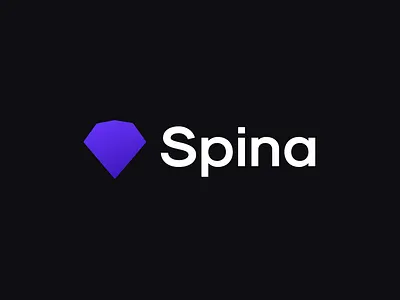 Spina logo design icon logo vector