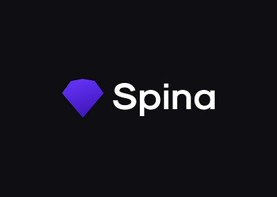 Spina logo design icon logo vector