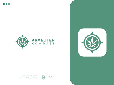 Compass Cannabis Website & App Logo Design app logo app modern logo brand identity branding cannabis cannabis logo compass compass logo design logo logo design marijuana marijuana logo minimal minimalism minimalist symbol website logo website modern logo weed logo