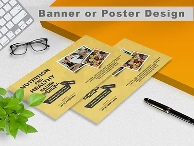 Digital TV Poster Design banner brochure digital banner flyer post post card poster ui ux