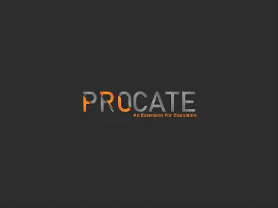 Procate Logo|Branding branding design flat logo minimal
