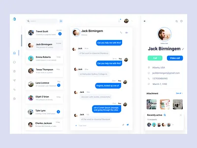 chat page
