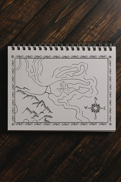 City Map cartography illustration map