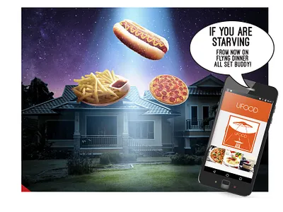 ufood branding covid19 design graphic design illustration illustrator mikeadv minimal vector