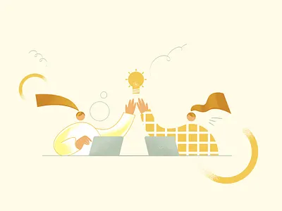 Illustration for the article design illustration ui vector