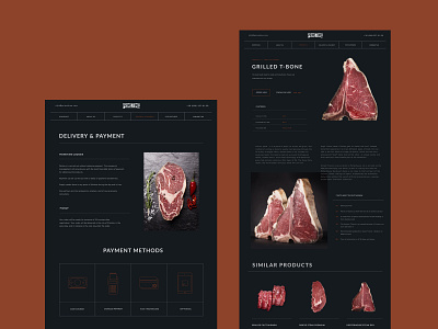 Web Design for Primetime Steaks