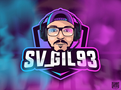 Sport logo SV_GIL93 99designs behance designs gameplay gamer gamer logo gamers illustration logo logotoons mascot design pc playstation stream streamer twitch vector xbox