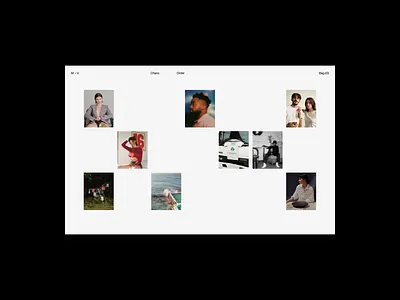 Exp. 03 _ Chaos animation concept design green interface motion motion design ui web