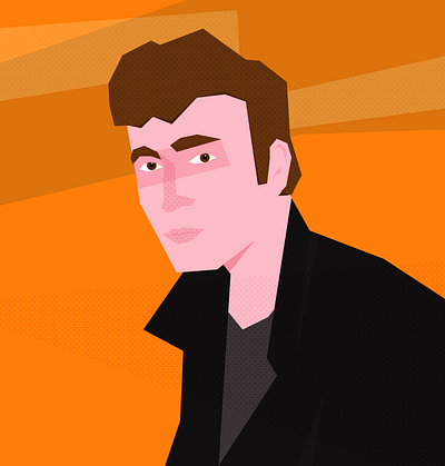 John Lennon icon illustration illustrator john lennon music music art musician rock the beatles