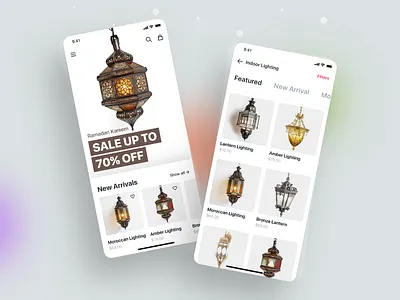 eCommerce - Mobile App animation app art branding clean color concept design ecommerce ecommerce app flat interface minimal shopping app typography ui ux vector web