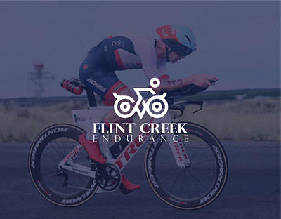 Flint Creek ride logo design branding bycicle cicle logo city colorful concept creative design endurance logo illustration minimal modern logo rider logo vector