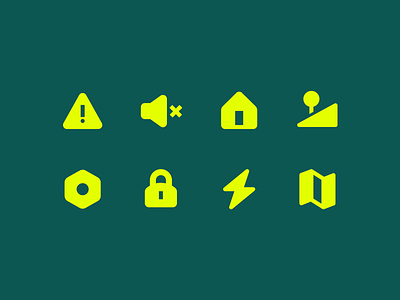 On yer ⚡️ bike design electric home icon icons illustration lock settings ui ux