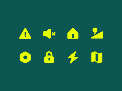 On yer ⚡️ bike design electric home icon icons illustration lock settings ui ux