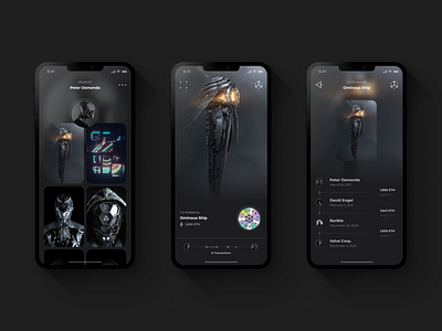 The Concept of Digital Ownership bitcoin dark dark app dark ui digital eth etherium future futurism futuristic metaverse mobile mobile ui nft ownership transaction