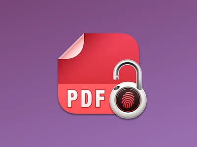 PDF Protector macOS app icon app app icon apple icon icon design
