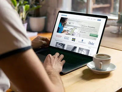 Coursera Branding and Website Design branddesign branding designer graphic design logo logo design ui ux webdesign website