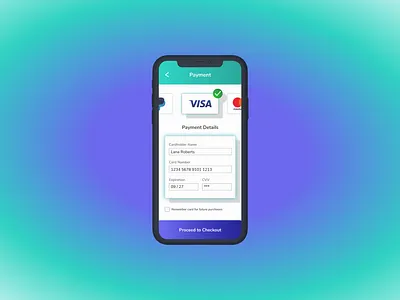 Daily UI 002 Payment daily 100 challenge daily ui 002 dailyui dailyuichallenge design mobile payment ui