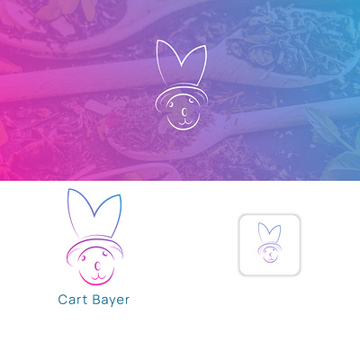 Cart Bayer Logo abstract cartoon design flat game gamming mascot vector