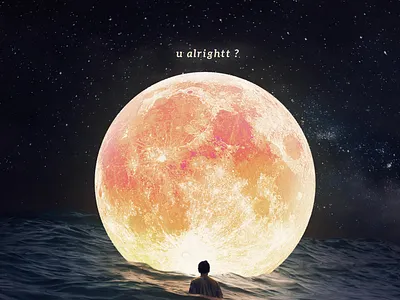 Mi Amiga Luna art print canvas art canvas print canvas wall art cover art cover design moon moonlight moonshine photo manipulation poster print prints scenery sci fi wall art wallpaper wallpaper design wallpapers wallpapersuppliers