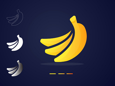 BANANA 2021 banana best logo brand design branding colorful fruit graphicdesign icon illustration inspiration kit logodesign logotype modern logo trendy trendy design ui vector