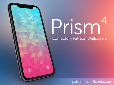 Prism 4 Wallpaper bright colorful desktop desktop wallpaper gedeon maheux geometric home screen iconfactory ipad iphone lockscreen macos patreon prism spring summer triangles wallpaper