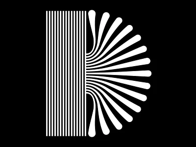 D - 36days of type - #36daysoftype - 2021 36 days of type 36days 36days d 36daysoftype 3d acid barcelona color diatomic studio illustration lettering modular op art optical art psychedelic typography