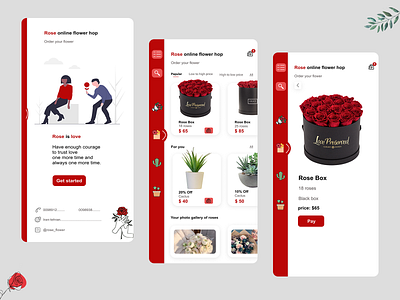 online flower shop app application flower flower shop flowers flowershop mobile online shop