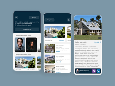 Real Estate Marketplace Web App app homepage marketplace marketplaces productpage realestate ui webapp