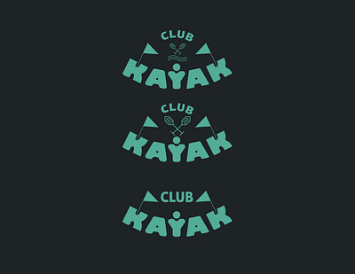 kayak club logo algeria branding canoe canoe club club club logo design flat graphic design icon illustration indians kayak lakes logo sea sports logo typography vector