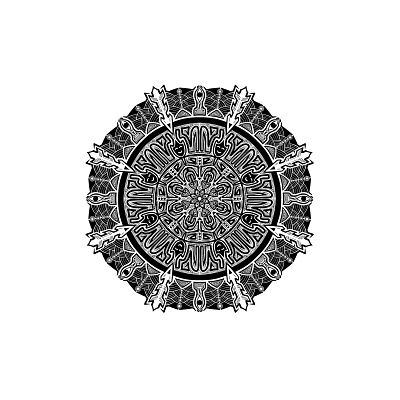 Mandala buddhism circle cool design geometry illustration ink mandala sanskrit zen