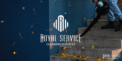 Royal Service company (cleaning services) branding branding design illustration logo logo design logodesign logos logotypes marks vector