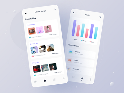 Jeofile Ultimate file and task management app II clean design clean ui design file management file manager illustration interaction minimal minimalism product typogaphy userinterface ux