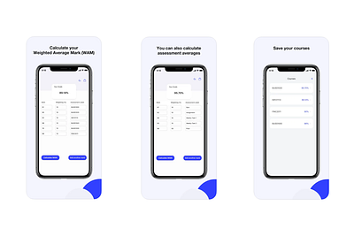 WAM Calculator on iOS design ui