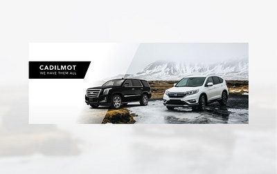 Banner for car dealer company branding car cars cars diller design facebook banner fb banner follow illustration light banner minimalistic banner post trend typography vector