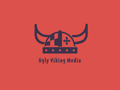Ugly Viking Media logo logo design