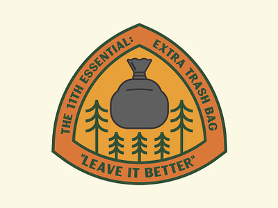 11th Essential adventure badge logo national park outdoor badge outdoors patch retro vintage wilderness