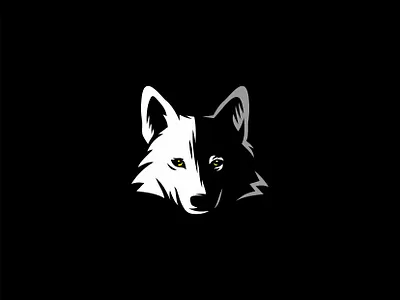 Wolf animal animal logo creative illustration logo logotype negative space logo outdoor logo vector wolf wolf illustration wolf logo wolf pack