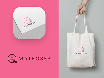 Mairossa brand branding cloth logo company logo creative design design elegant identity logo modern vector