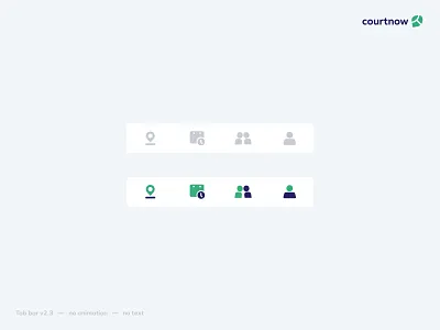tab bar v2.2 colors component grey mobile mobile ui schedule tabbar ui userinterface