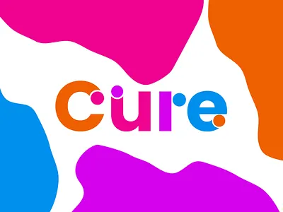 Cure cure logodesign tyography