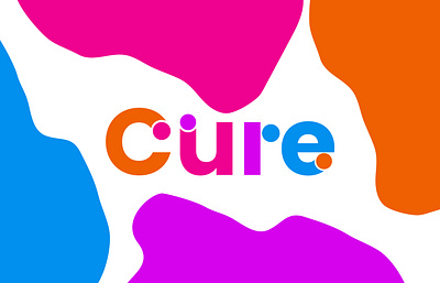 Cure cure logodesign tyography
